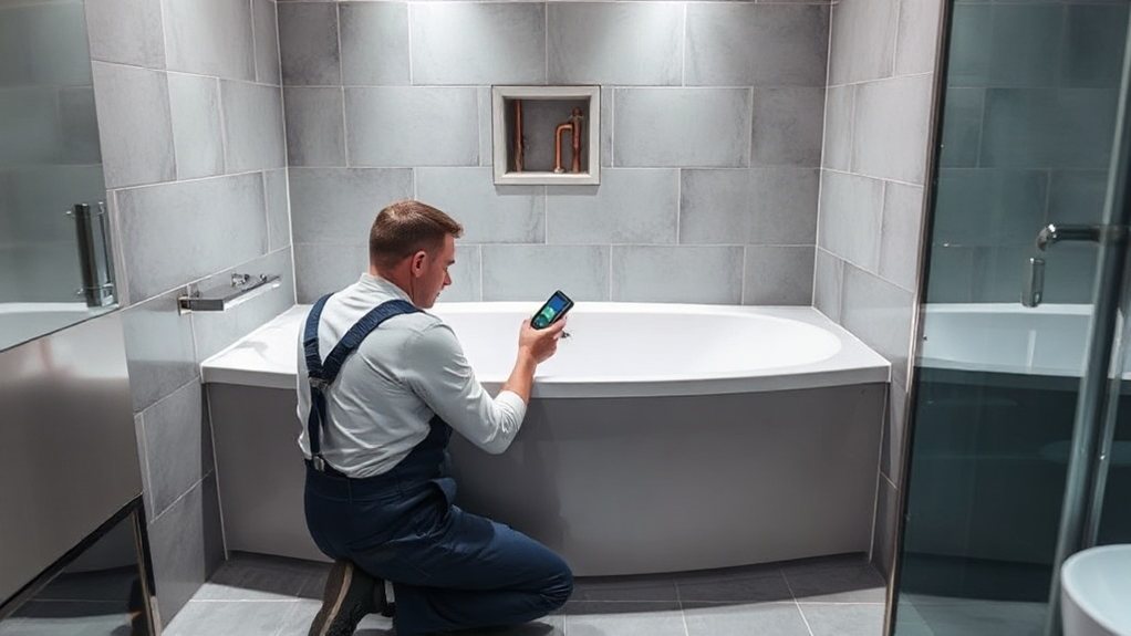Leak detection engineer working in Hoxton N1