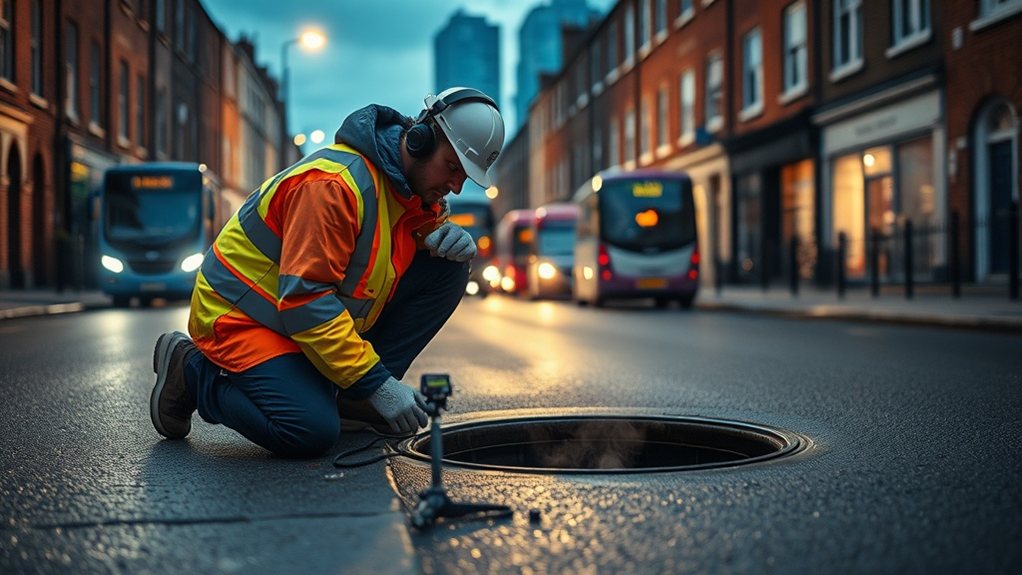 Underground Leak Detection Dalston E8 in North Kensington